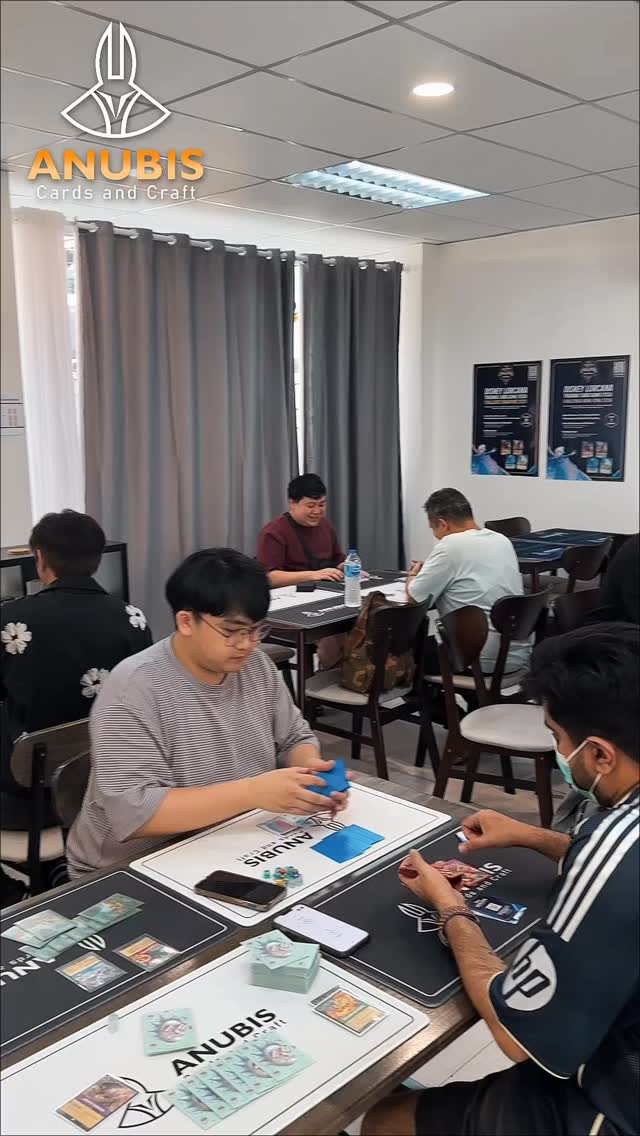 Players at Lorcana tables on event night